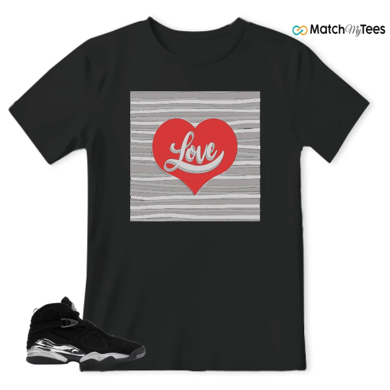NIKE JORDAN 8 RETRO CHROME (2026) SNEAKER Matching Tees t-shirt