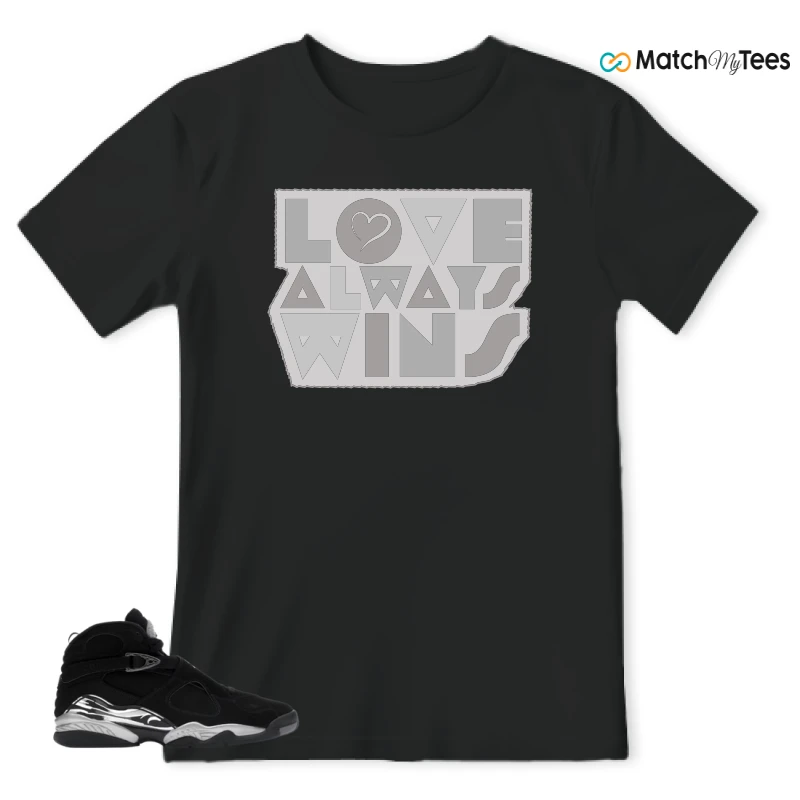NIKE JORDAN 8 RETRO CHROME (2026) SNEAKER Matching Tees t-shirt