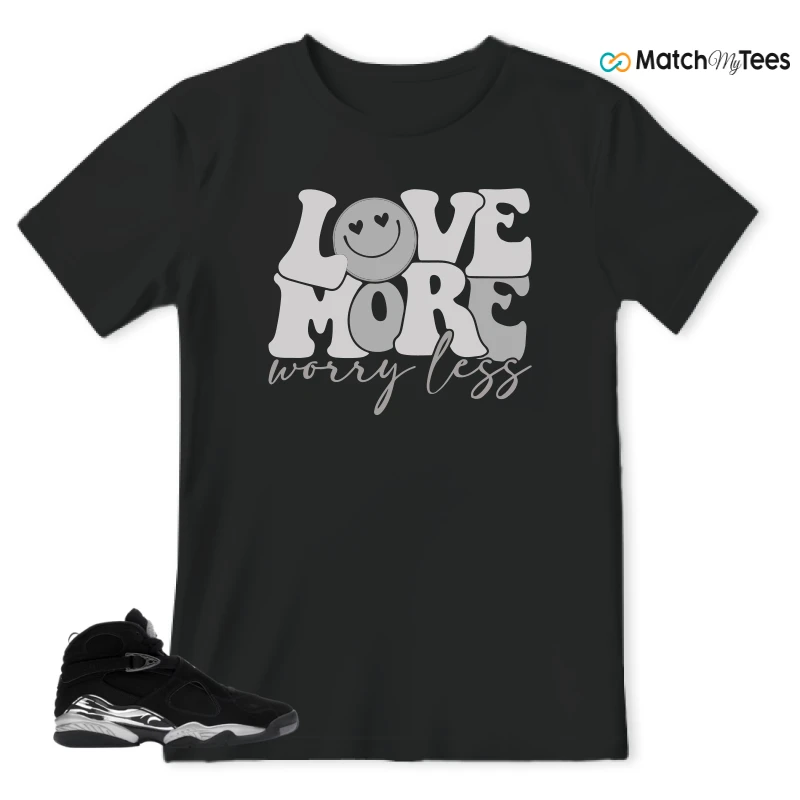NIKE JORDAN 8 RETRO CHROME (2026) SNEAKER Matching Tees t-shirt