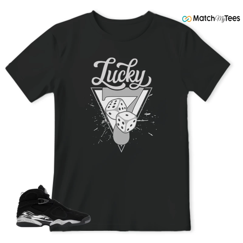 NIKE JORDAN 8 RETRO CHROME (2026) SNEAKER Matching Tees t-shirt