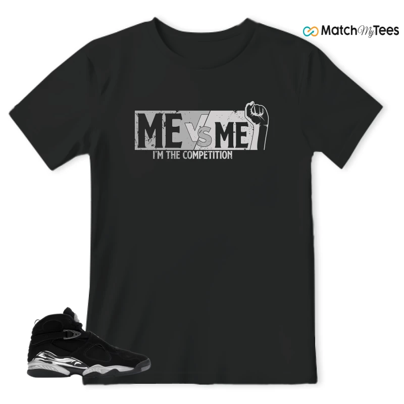 NIKE JORDAN 8 RETRO CHROME (2026) SNEAKER Matching Tees t-shirt