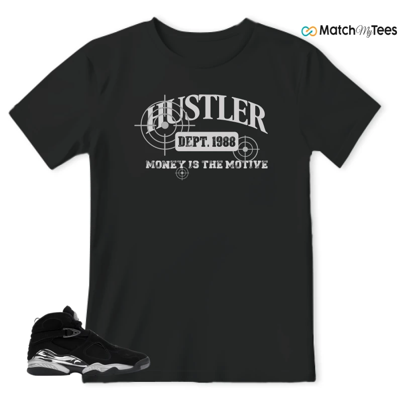 NIKE JORDAN 8 RETRO CHROME (2026) SNEAKER Matching Tees t-shirt