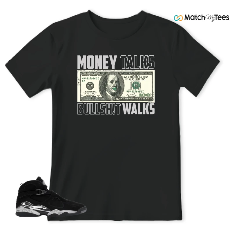 NIKE JORDAN 8 RETRO CHROME (2026) SNEAKER Matching Tees t-shirt
