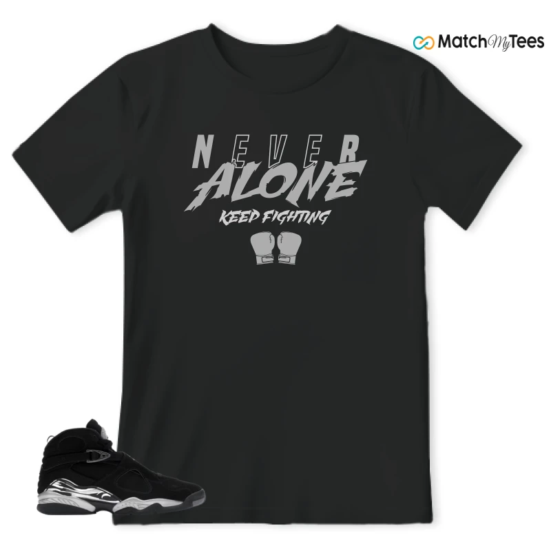 NIKE JORDAN 8 RETRO CHROME (2026) SNEAKER Matching Tees t-shirt