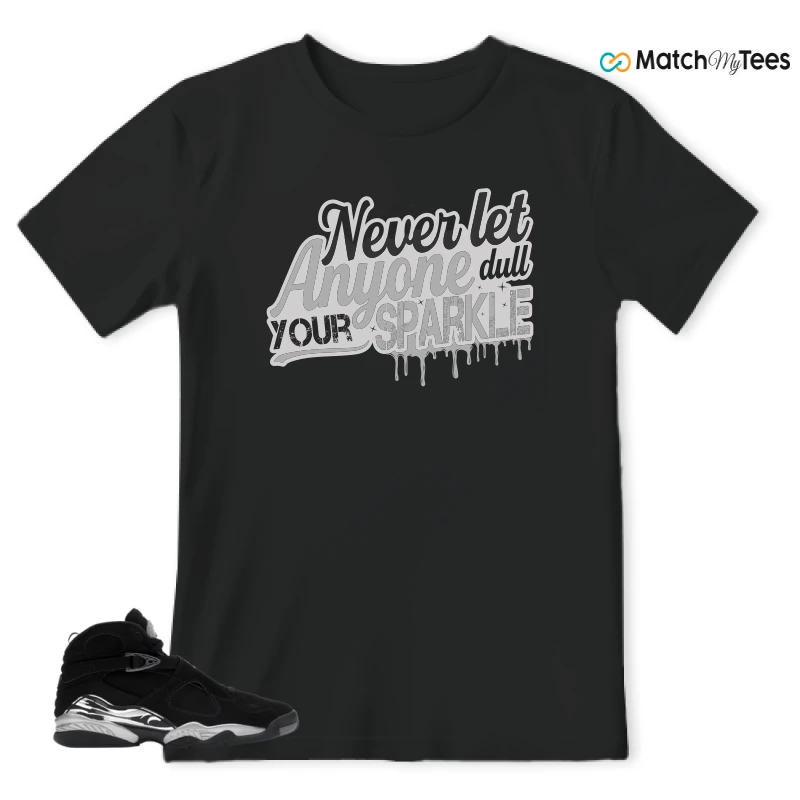 NIKE JORDAN 8 RETRO CHROME (2026) SNEAKER Matching Tees t-shirt