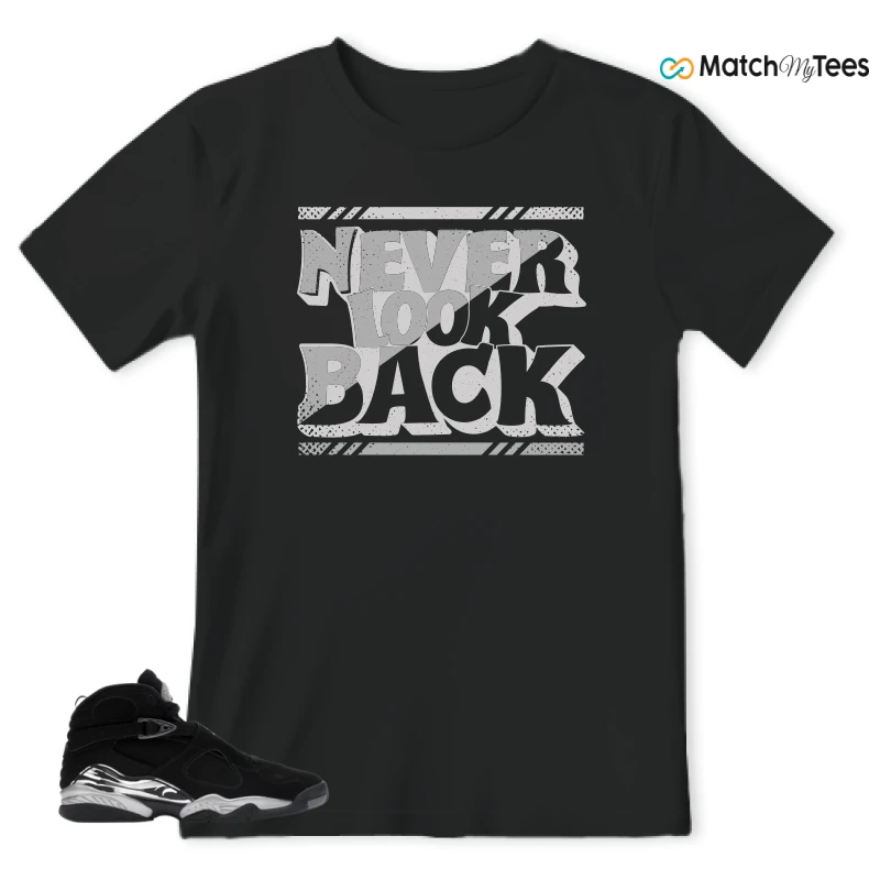 NIKE JORDAN 8 RETRO CHROME (2026) SNEAKER Matching Tees t-shirt
