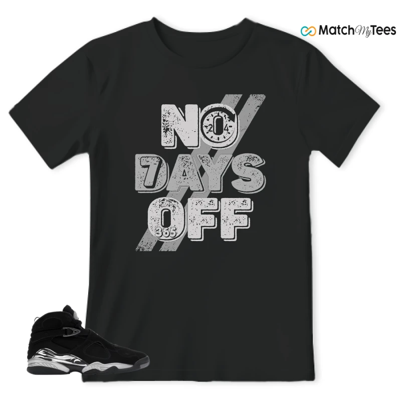 NIKE JORDAN 8 RETRO CHROME (2026) SNEAKER Matching Tees t-shirt