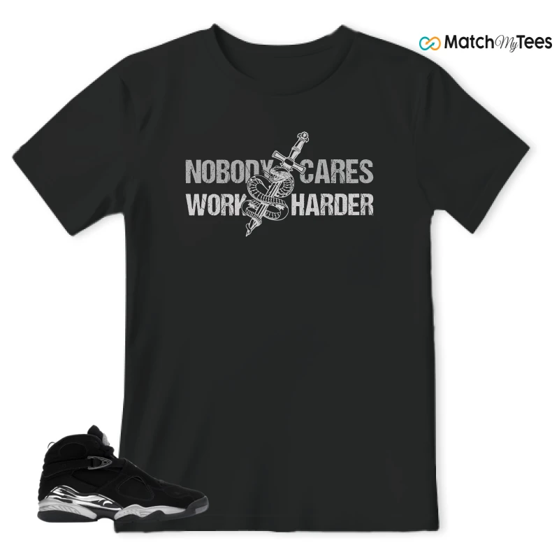 NIKE JORDAN 8 RETRO CHROME (2026) SNEAKER Matching Tees t-shirt