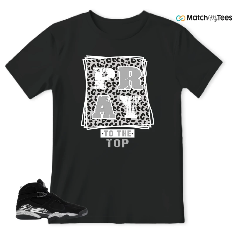 NIKE JORDAN 8 RETRO CHROME (2026) SNEAKER Matching Tees t-shirt
