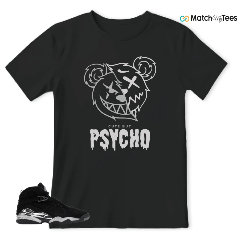 NIKE JORDAN 8 RETRO CHROME (2026) SNEAKER Matching Tees t-shirt