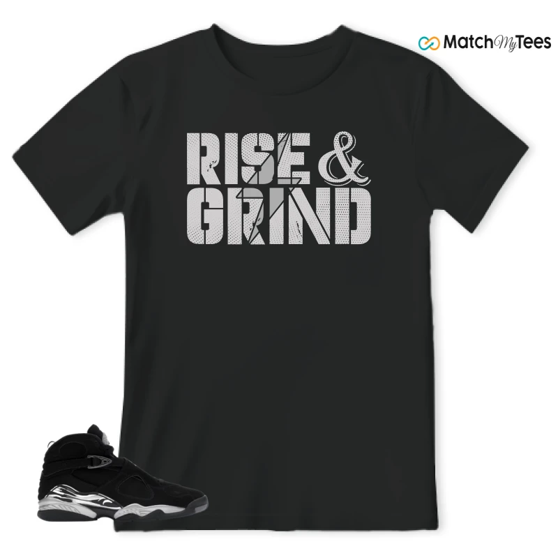 NIKE JORDAN 8 RETRO CHROME (2026) SNEAKER Matching Tees t-shirt