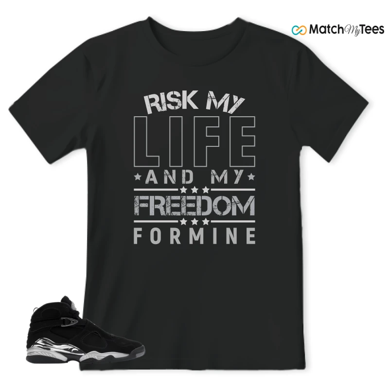 NIKE JORDAN 8 RETRO CHROME (2026) SNEAKER Matching Tees t-shirt