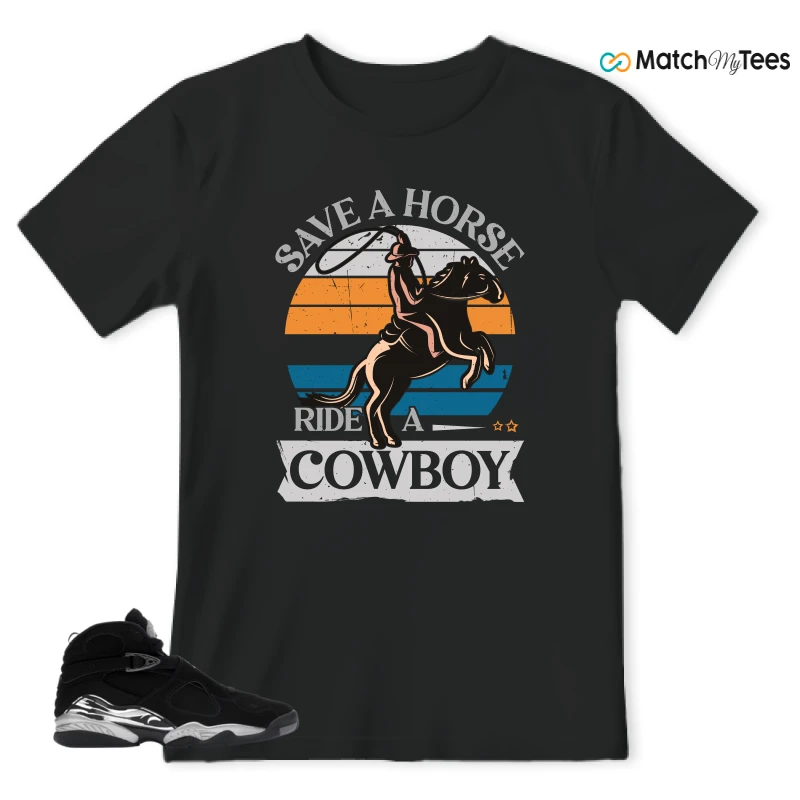 NIKE JORDAN 8 RETRO CHROME (2026) SNEAKER Matching Tees t-shirt