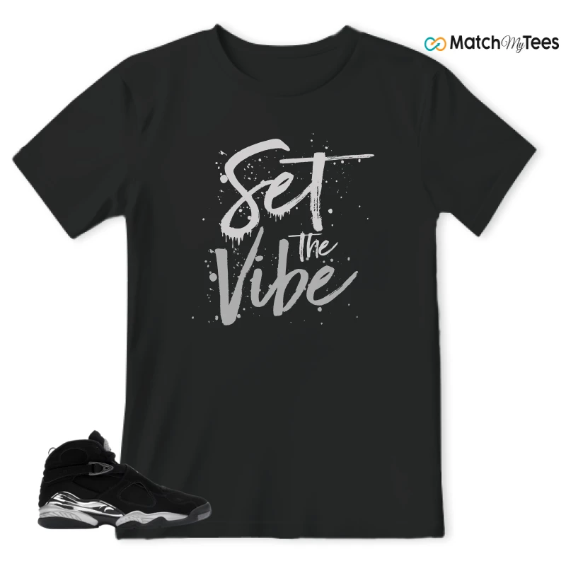 NIKE JORDAN 8 RETRO CHROME (2026) SNEAKER Matching Tees t-shirt