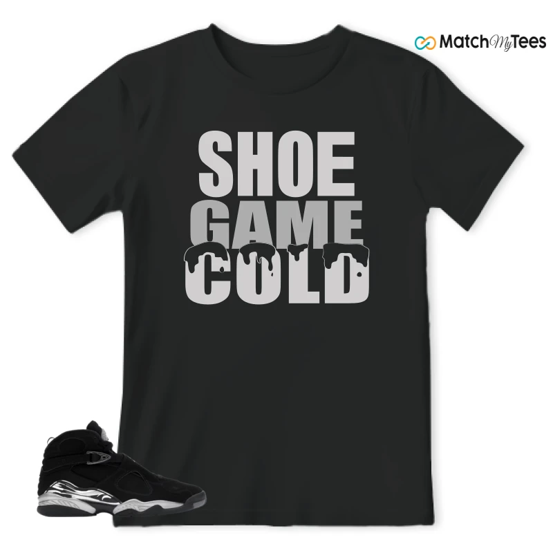 NIKE JORDAN 8 RETRO CHROME (2026) SNEAKER Matching Tees t-shirt