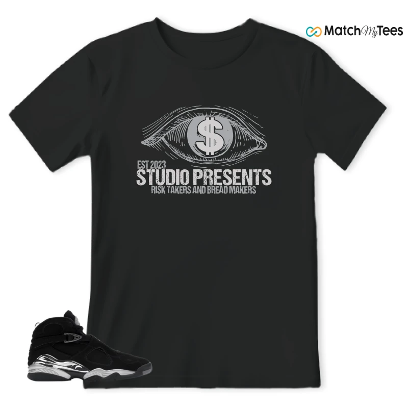 NIKE JORDAN 8 RETRO CHROME (2026) SNEAKER Matching Tees t-shirt