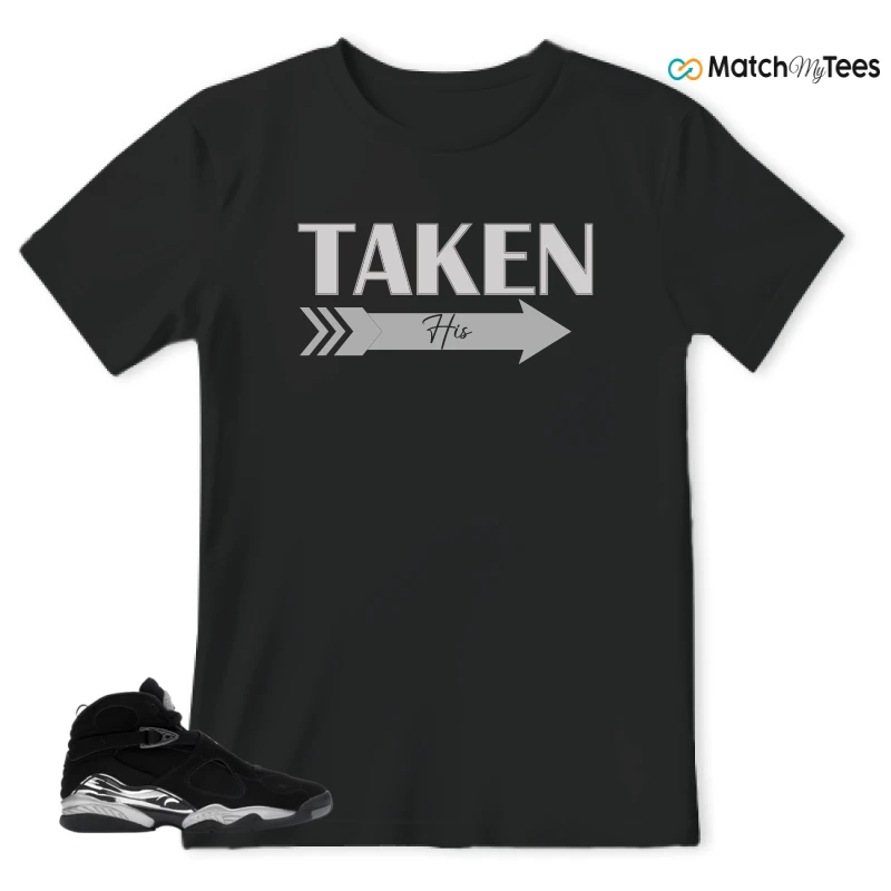 NIKE JORDAN 8 RETRO CHROME (2026) SNEAKER Matching Tees t-shirt