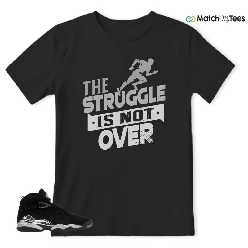 NIKE JORDAN 8 RETRO CHROME (2026) SNEAKER Matching Tees t-shirt
