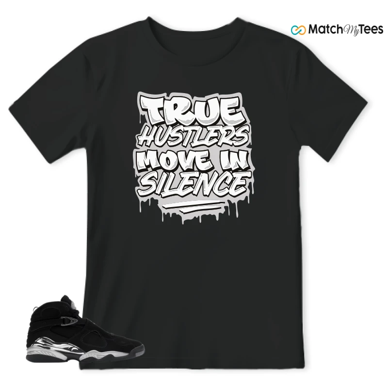 NIKE JORDAN 8 RETRO CHROME (2026) SNEAKER Matching Tees t-shirt