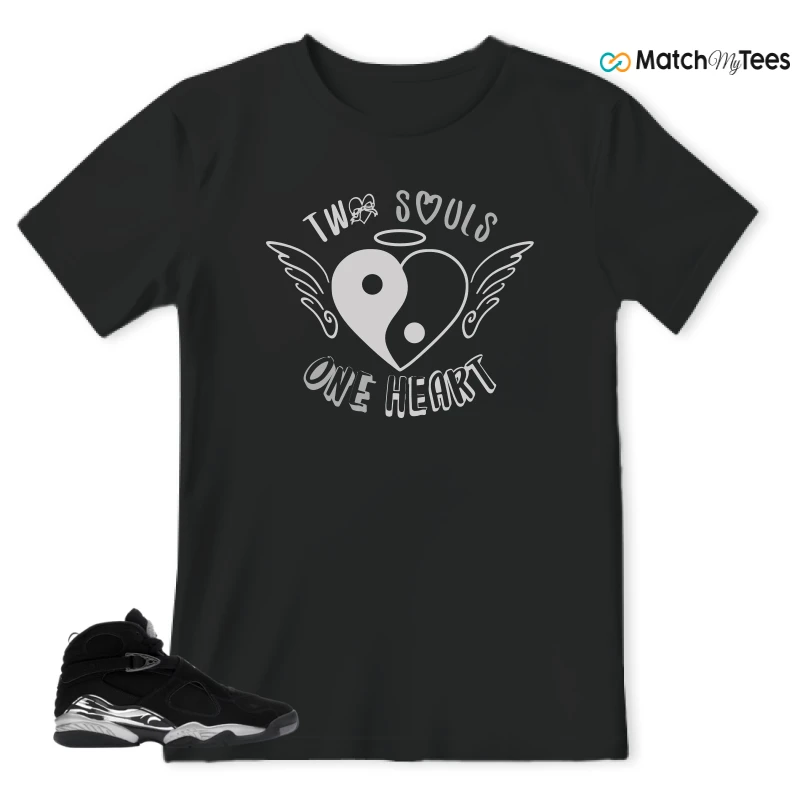 NIKE JORDAN 8 RETRO CHROME (2026) SNEAKER Matching Tees t-shirt