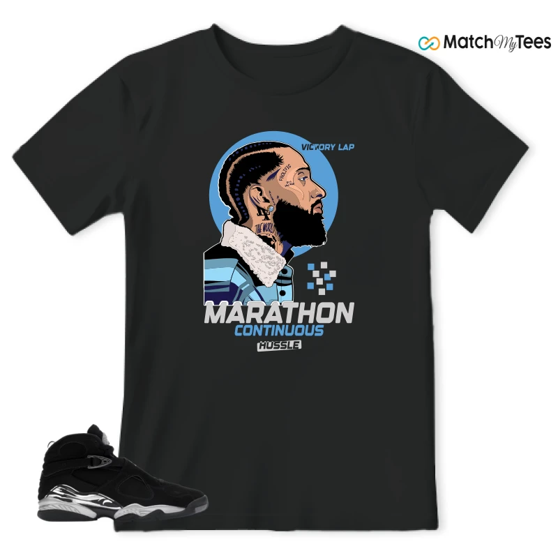 NIKE JORDAN 8 RETRO CHROME (2026) SNEAKER Matching Tees t-shirt
