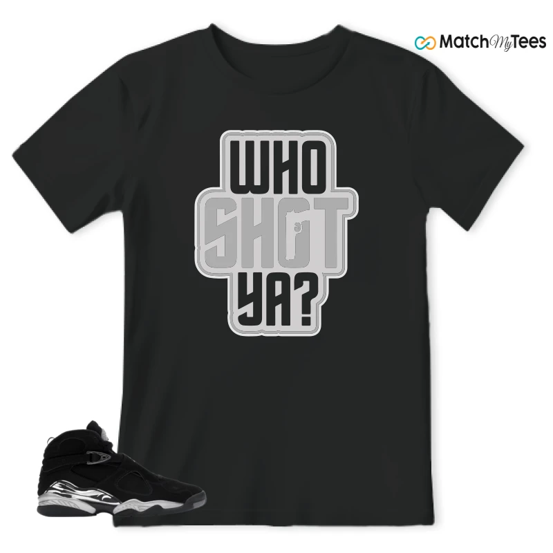 NIKE JORDAN 8 RETRO CHROME (2026) SNEAKER Matching Tees t-shirt
