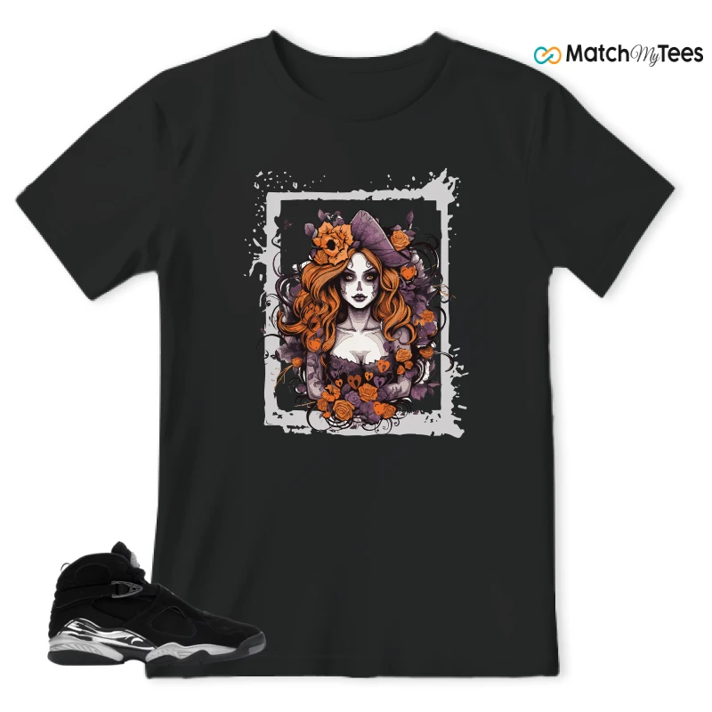 NIKE JORDAN 8 RETRO CHROME (2026) SNEAKER Matching Tees t-shirt