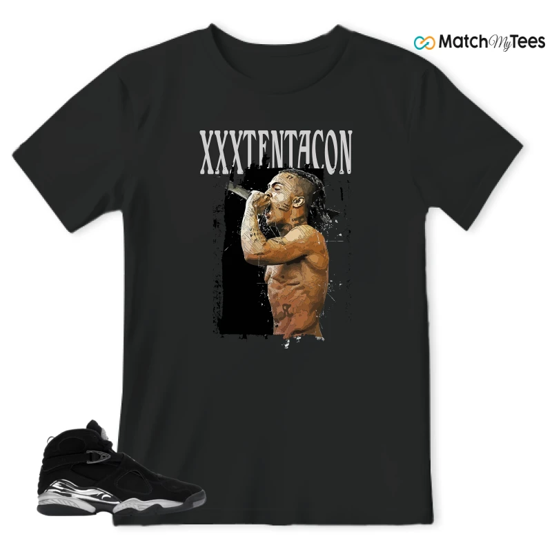 NIKE JORDAN 8 RETRO CHROME (2026) SNEAKER Matching Tees t-shirt