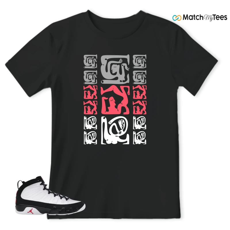 NIKE JORDAN 9 RETRO OG SPACE JAM (2026) SNEAKER Matching Tees t-shirt