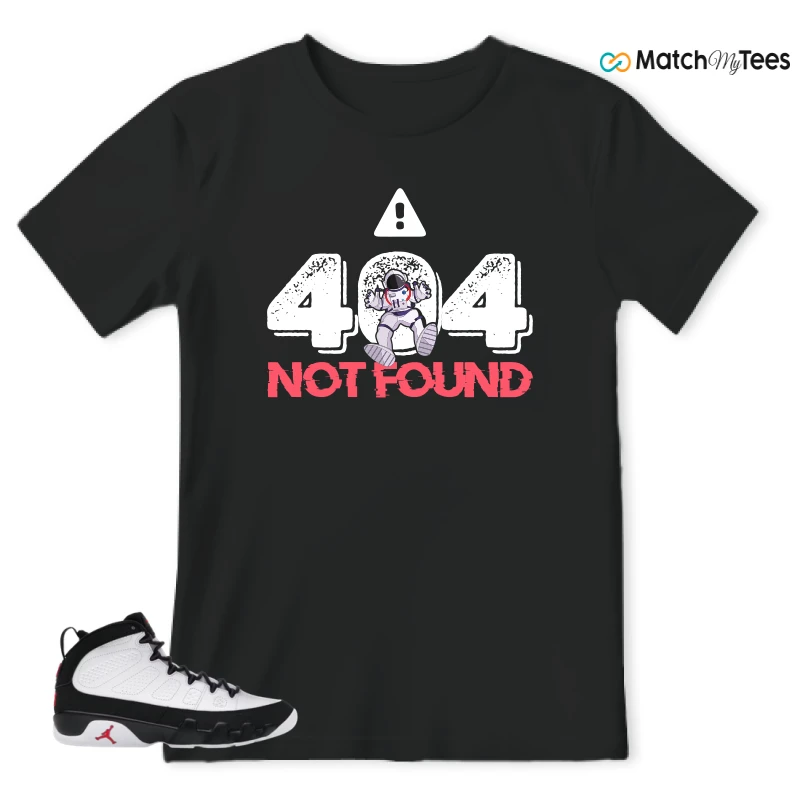NIKE JORDAN 9 RETRO OG SPACE JAM (2026) SNEAKER Matching Tees t-shirt