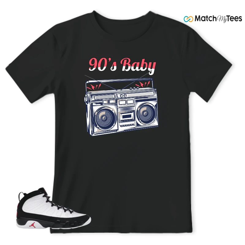 NIKE JORDAN 9 RETRO OG SPACE JAM (2026) SNEAKER Matching Tees t-shirt