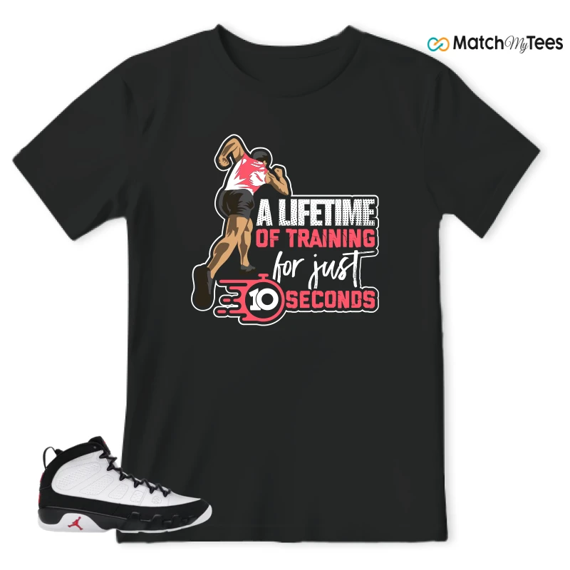 NIKE JORDAN 9 RETRO OG SPACE JAM (2026) SNEAKER Matching Tees t-shirt