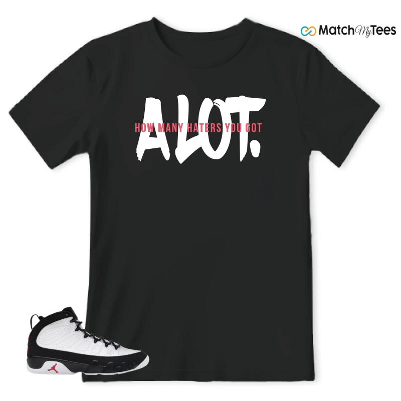 NIKE JORDAN 9 RETRO OG SPACE JAM (2026) SNEAKER Matching Tees t-shirt