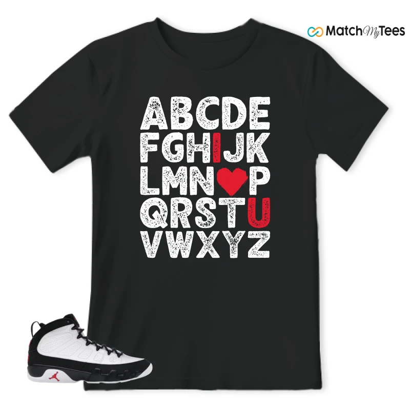 NIKE JORDAN 9 RETRO OG SPACE JAM (2026) SNEAKER Matching Tees t-shirt