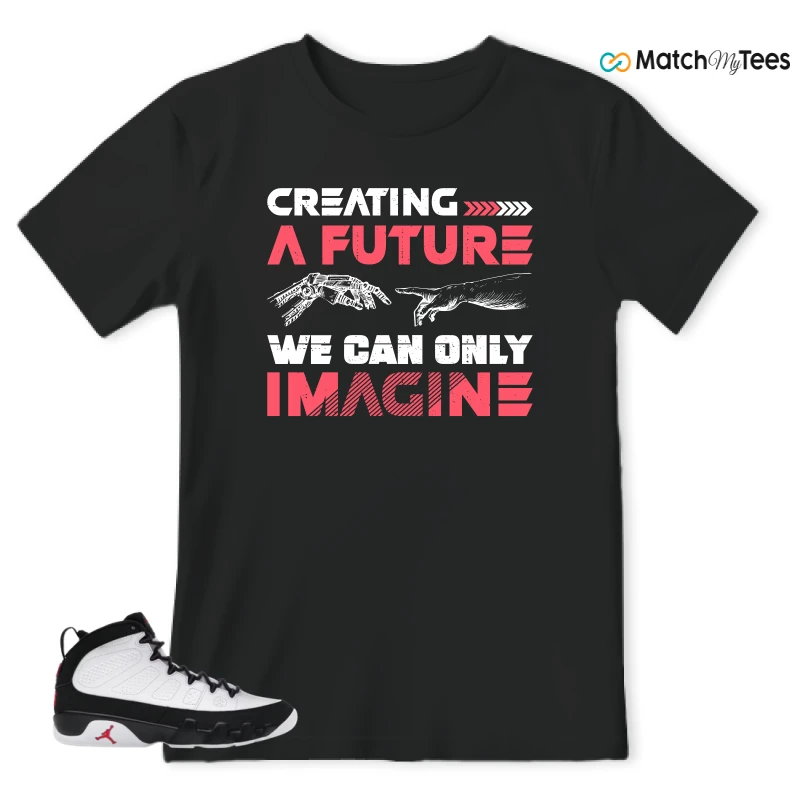 NIKE JORDAN 9 RETRO OG SPACE JAM (2026) SNEAKER Matching Tees t-shirt