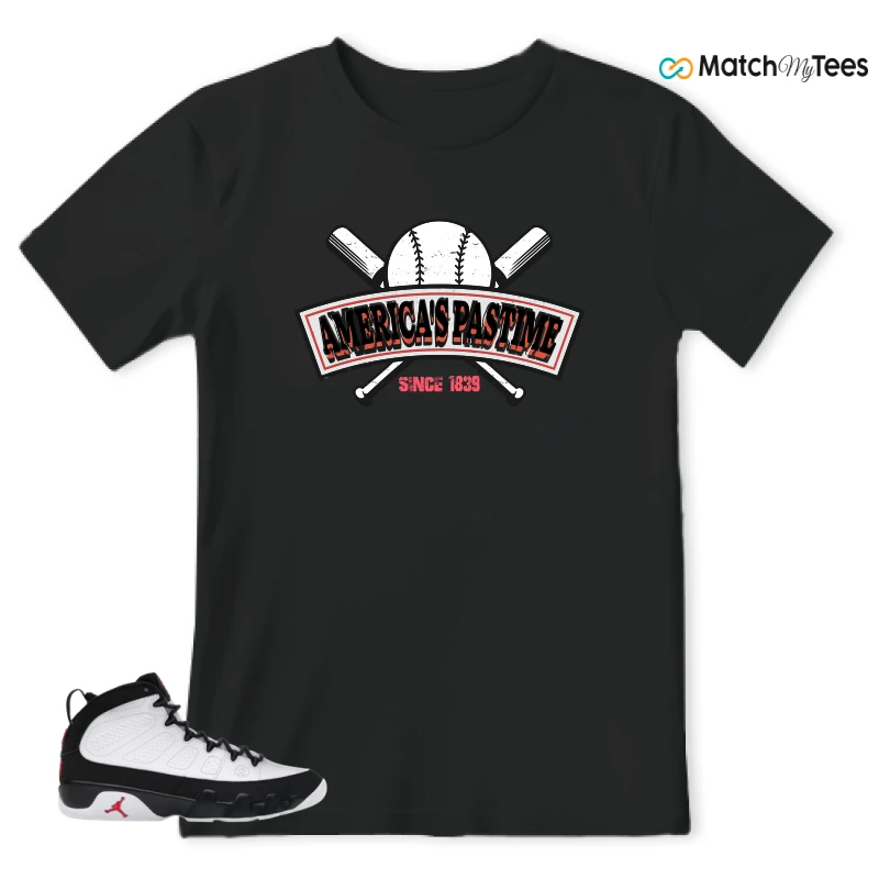 NIKE JORDAN 9 RETRO OG SPACE JAM (2026) SNEAKER Matching Tees t-shirt