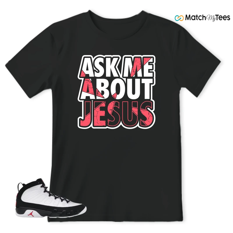 NIKE JORDAN 9 RETRO OG SPACE JAM (2026) SNEAKER Matching Tees t-shirt
