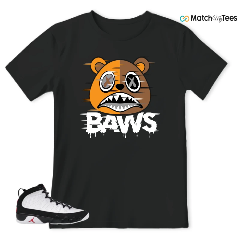 NIKE JORDAN 9 RETRO OG SPACE JAM (2026) SNEAKER Matching Tees t-shirt