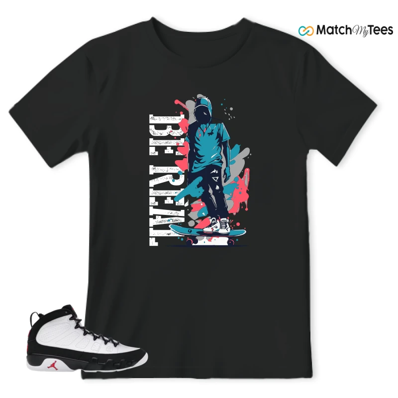 NIKE JORDAN 9 RETRO OG SPACE JAM (2026) SNEAKER Matching Tees t-shirt