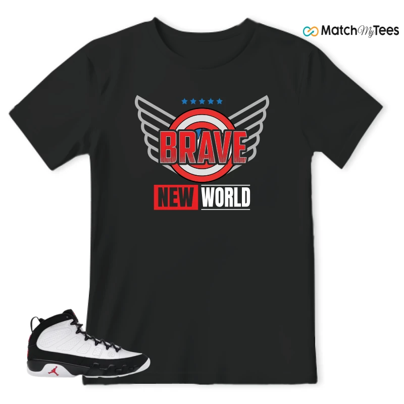 NIKE JORDAN 9 RETRO OG SPACE JAM (2026) SNEAKER Matching Tees t-shirt