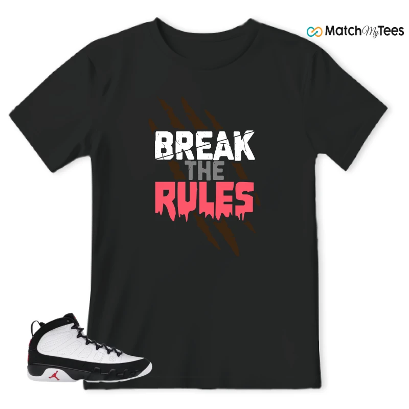 NIKE JORDAN 9 RETRO OG SPACE JAM (2026) SNEAKER Matching Tees t-shirt