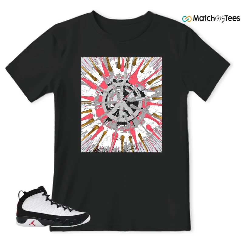 NIKE JORDAN 9 RETRO OG SPACE JAM (2026) SNEAKER Matching Tees t-shirt