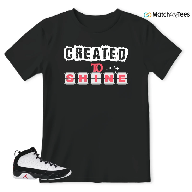 NIKE JORDAN 9 RETRO OG SPACE JAM (2026) SNEAKER Matching Tees t-shirt
