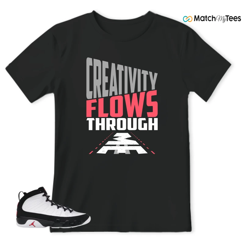 NIKE JORDAN 9 RETRO OG SPACE JAM (2026) SNEAKER Matching Tees t-shirt