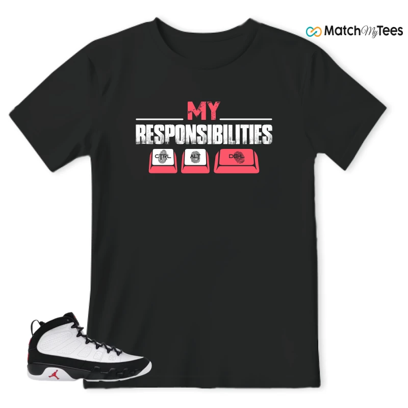 NIKE JORDAN 9 RETRO OG SPACE JAM (2026) SNEAKER Matching Tees t-shirt