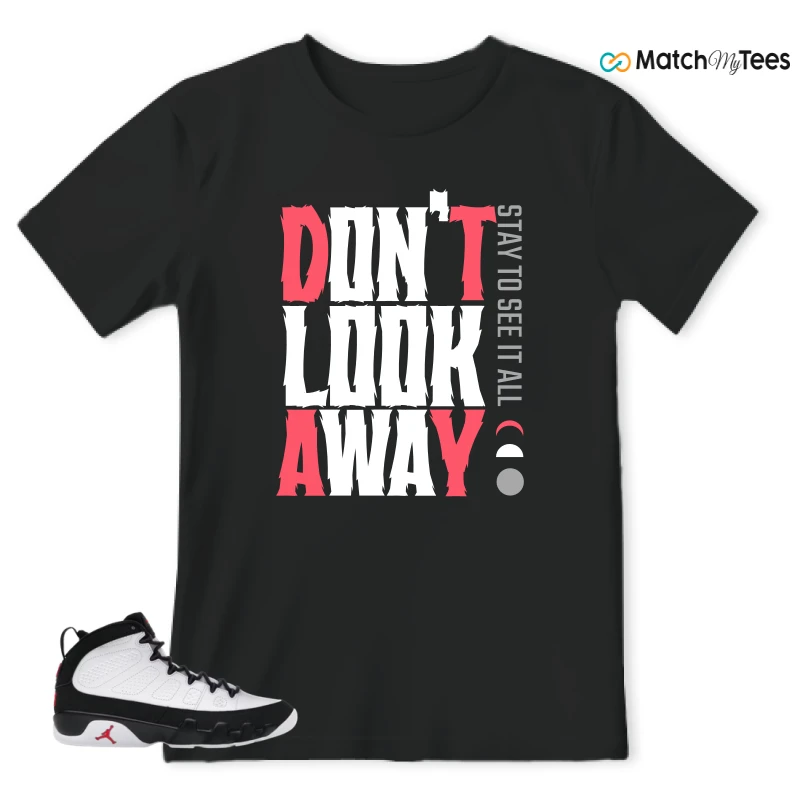 NIKE JORDAN 9 RETRO OG SPACE JAM (2026) SNEAKER Matching Tees t-shirt