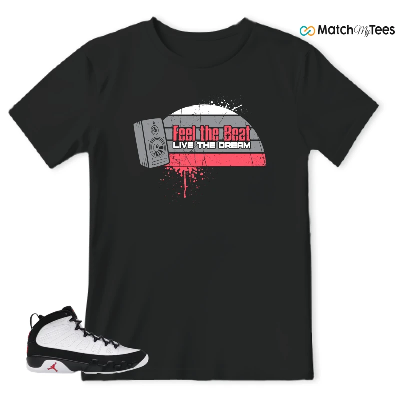 NIKE JORDAN 9 RETRO OG SPACE JAM (2026) SNEAKER Matching Tees t-shirt