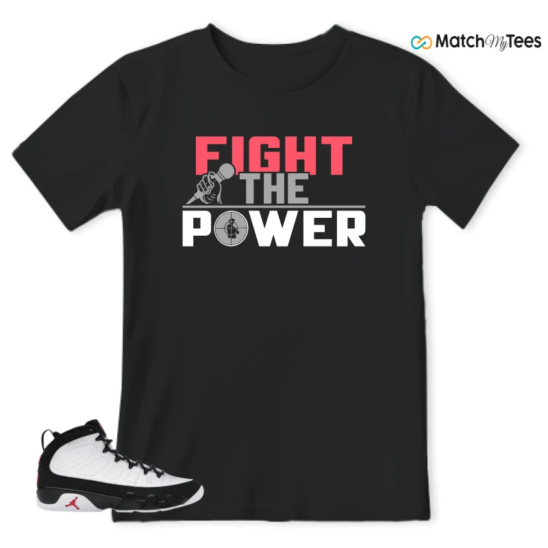NIKE JORDAN 9 RETRO OG SPACE JAM (2026) SNEAKER Matching Tees t-shirt