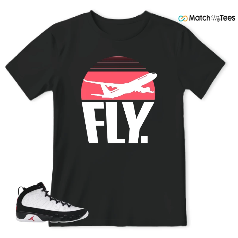 NIKE JORDAN 9 RETRO OG SPACE JAM (2026) SNEAKER Matching Tees t-shirt