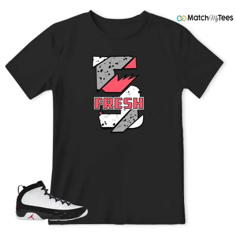 NIKE JORDAN 9 RETRO OG SPACE JAM (2026) SNEAKER Matching Tees t-shirt